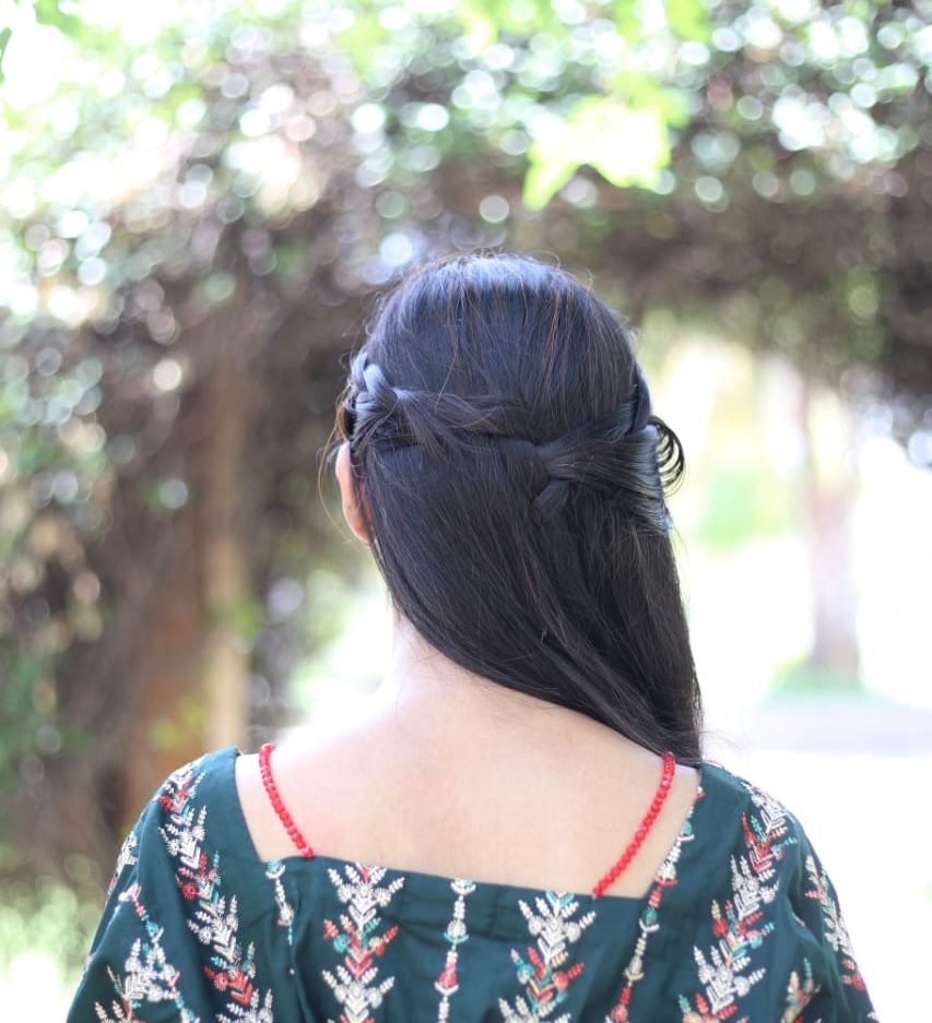 Mint – Colorful Embroidered Dress with Crystal Neckline | Zyphoria